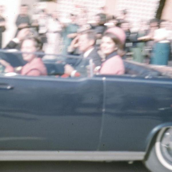 President John F. Kennedy is assassinated.