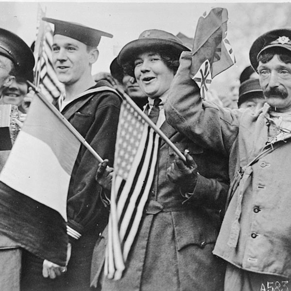 End of the First World War.